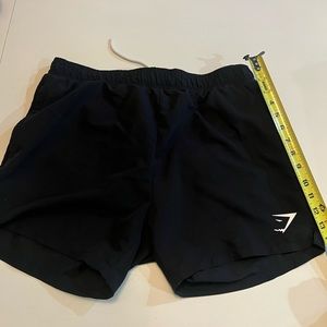 Black gymshark shorts